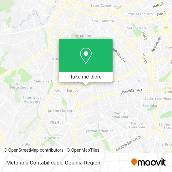 Metanoia Contabilidade map