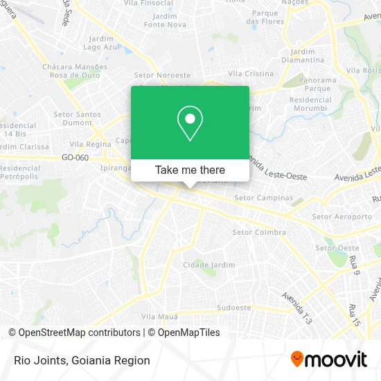 Rio Joints map
