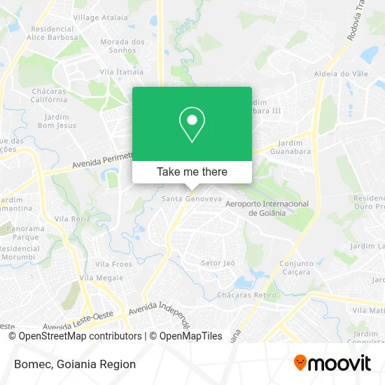 Bomec map