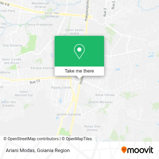 Ariani Modas map