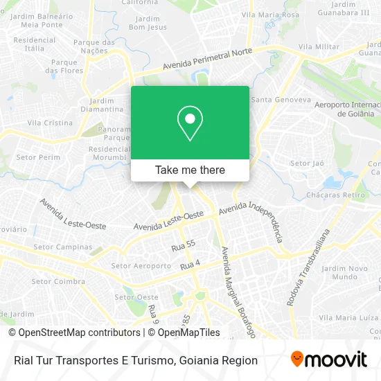Rial Tur Transportes E Turismo map