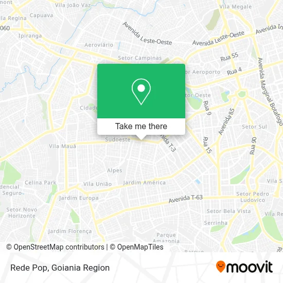 Rede Pop map