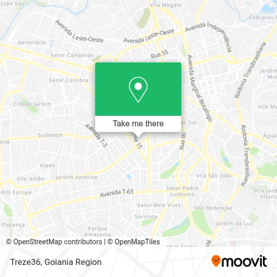 Treze36 map