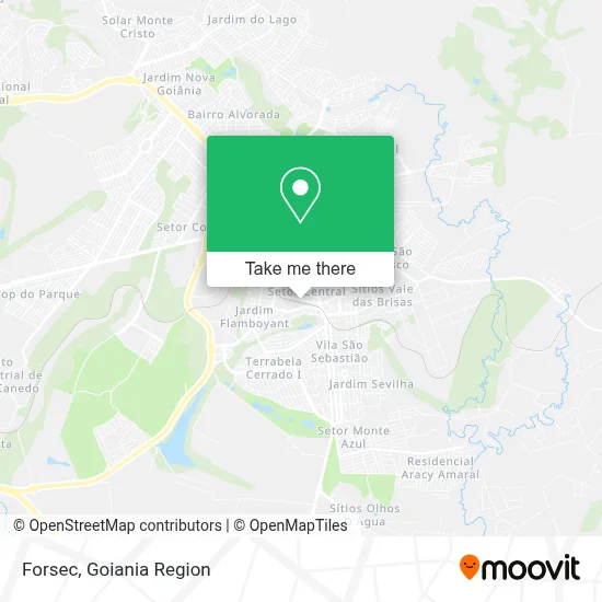 Forsec map