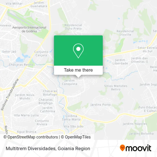Multitrem Diversidades map
