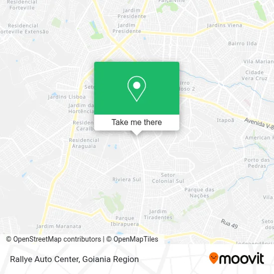 Rallye Auto Center map