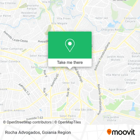 Rocha Advogados map