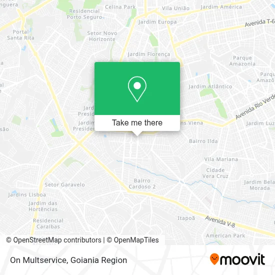 On Multservice map