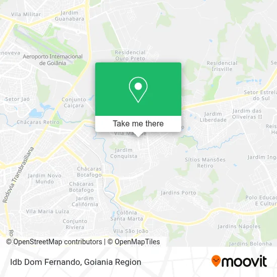 Idb Dom Fernando map