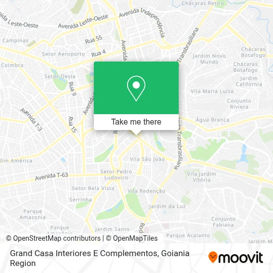 Grand Casa Interiores E Complementos map