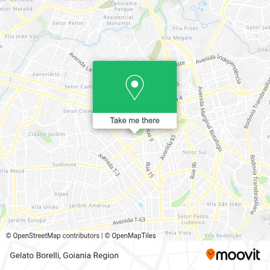 Gelato Borelli map