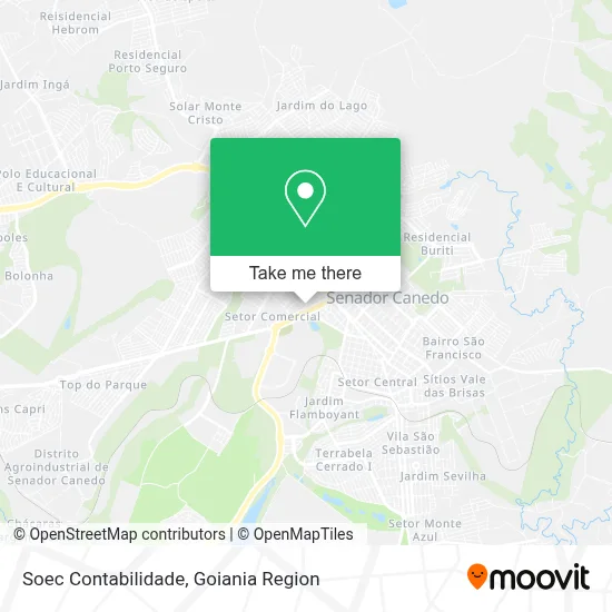 Soec Contabilidade map