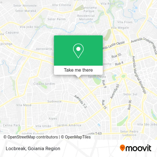 Locbreak map