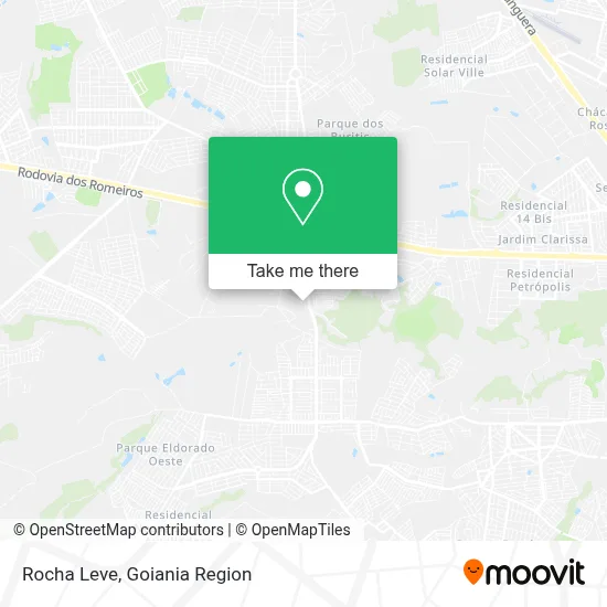 Rocha Leve map