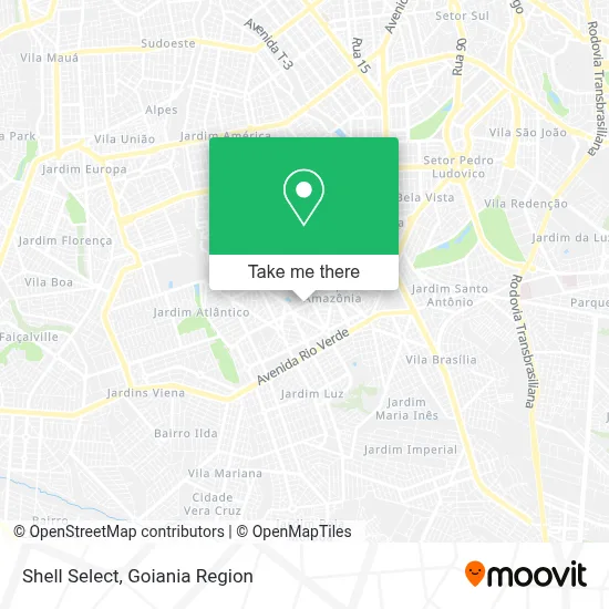 Shell Select map