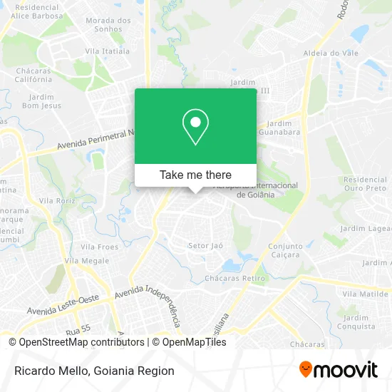 Ricardo Mello map