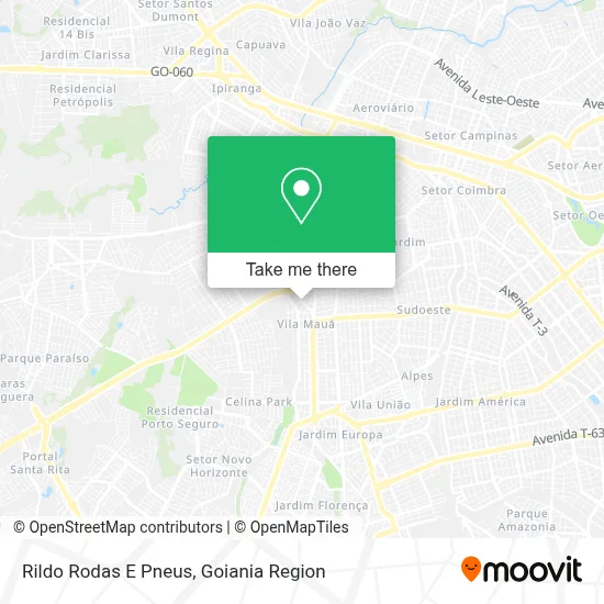 Rildo Rodas E Pneus map
