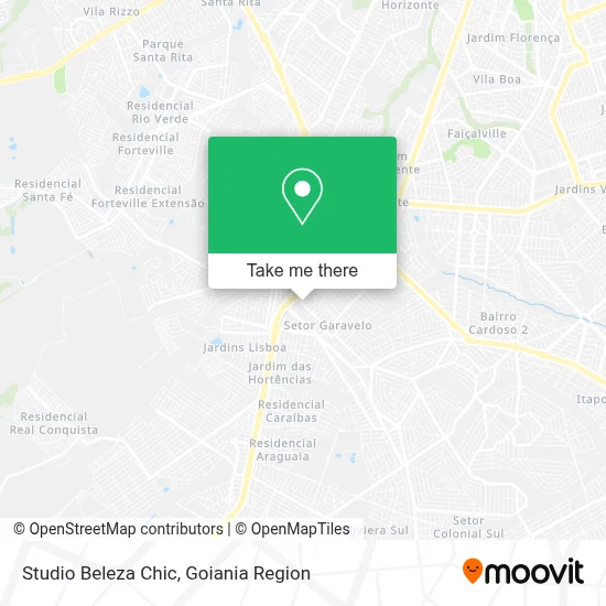 Studio Beleza Chic map