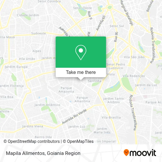 Mapila Alimentos map