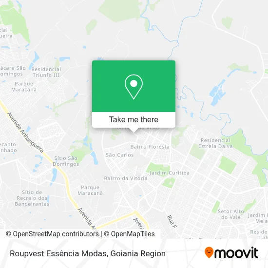 Roupvest Essência Modas map