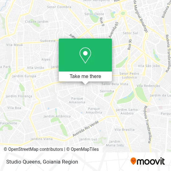 Studio Queens map