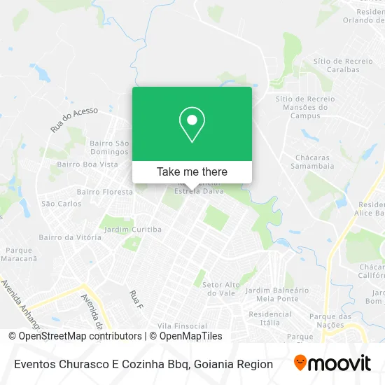 Eventos Churasco E Cozinha Bbq map