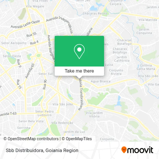 Sbb Distribuidora map