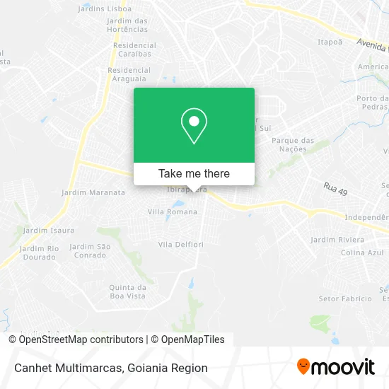 Canhet Multimarcas map