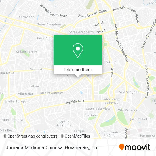 Jornada Medicina Chinesa map