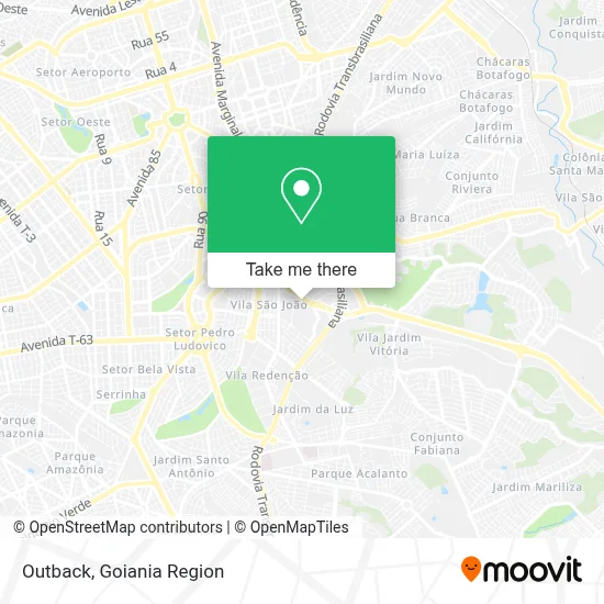 Outback map
