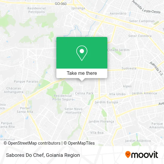 Sabores Do Chef map