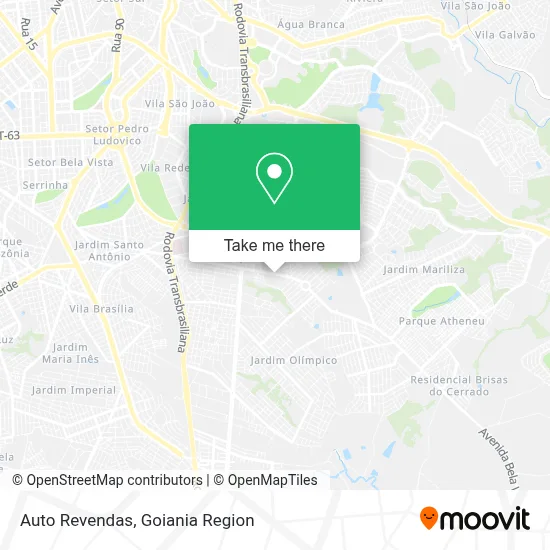 Auto Revendas map