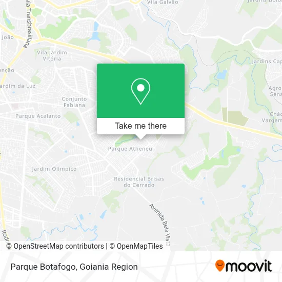 Parque Botafogo map