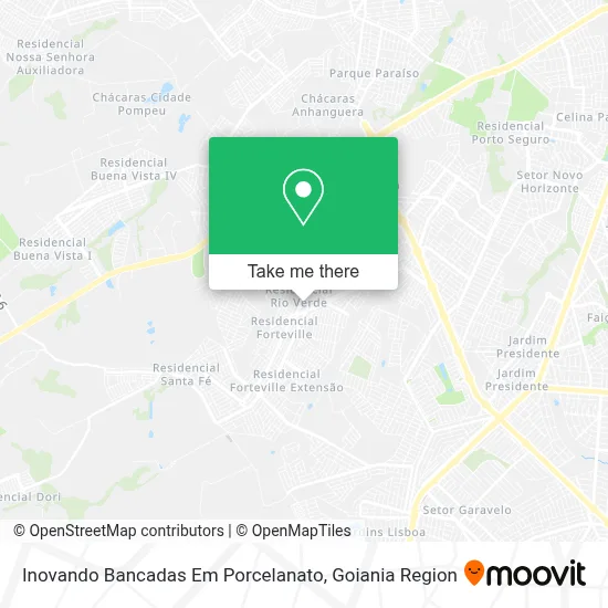 Inovando Bancadas Em Porcelanato map