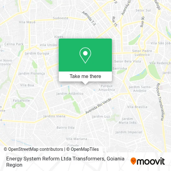 Energy System Reform Ltda Transformers map