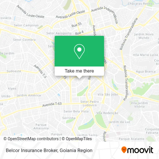 Belcor Insurance Broker map