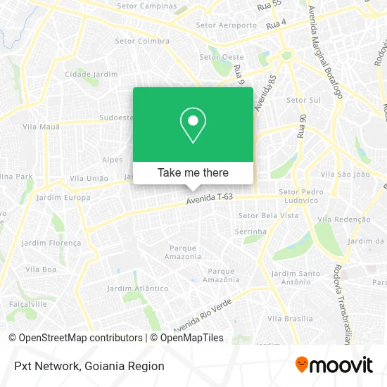 Pxt Network map