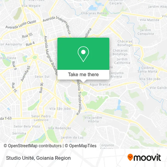 Studio Unité map