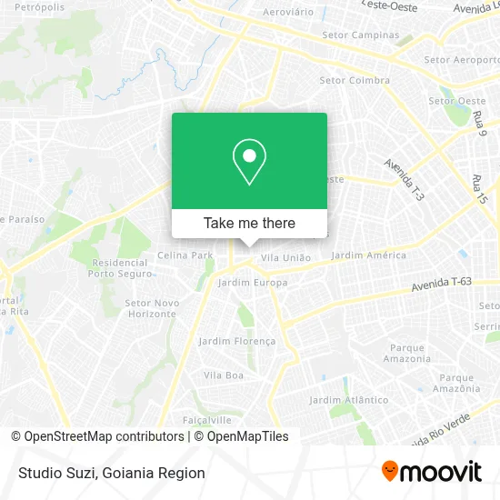 Studio Suzi map