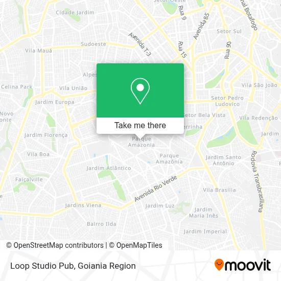 Loop Studio Pub map