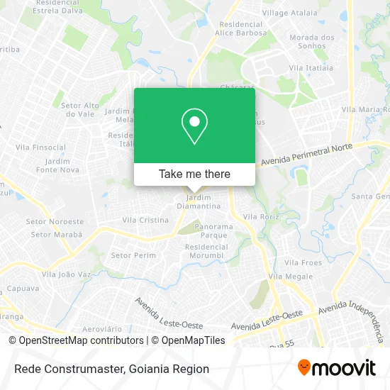 Rede Construmaster map