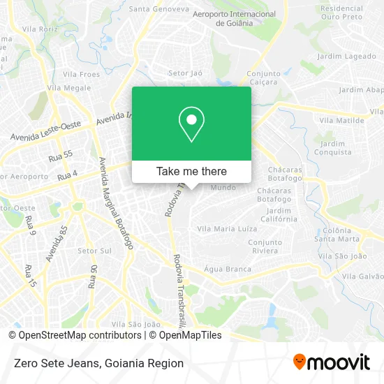 Zero Sete Jeans map