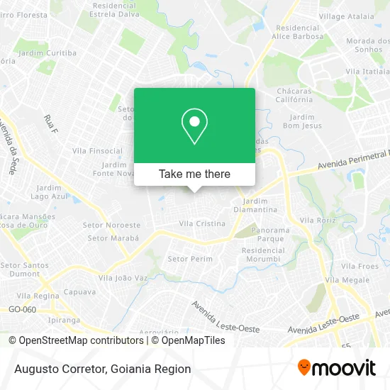 Augusto Corretor map