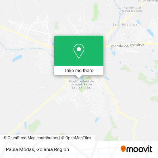 Paula Modas map