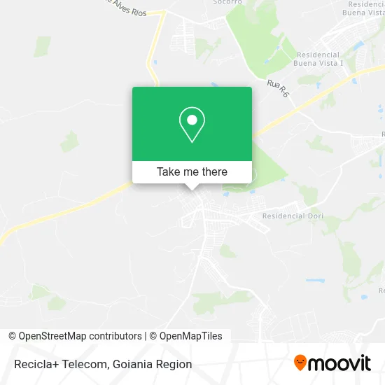 Recicla+ Telecom map