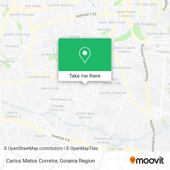 Carlos Matos Corretor map