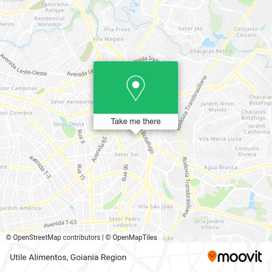 Utile Alimentos map
