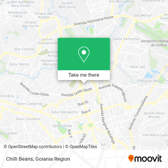 Chilli Beans map