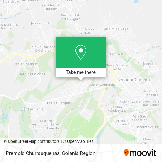 Premold Churrasqueiras map