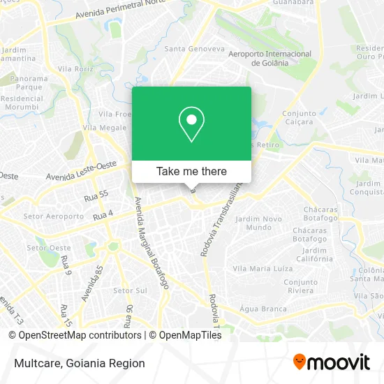 Multcare map